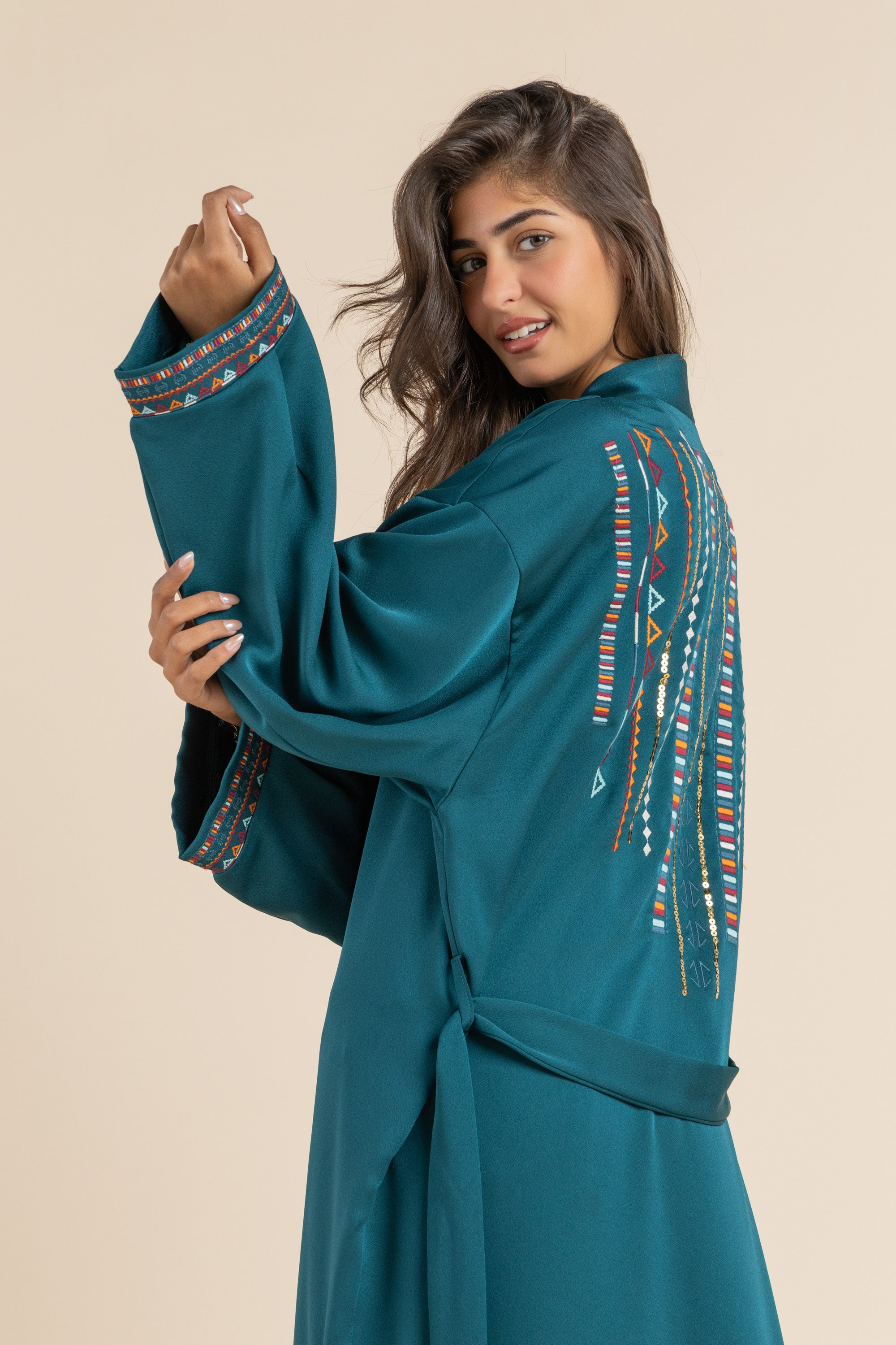 Image of Genzary Ethereal Crepe cardigan